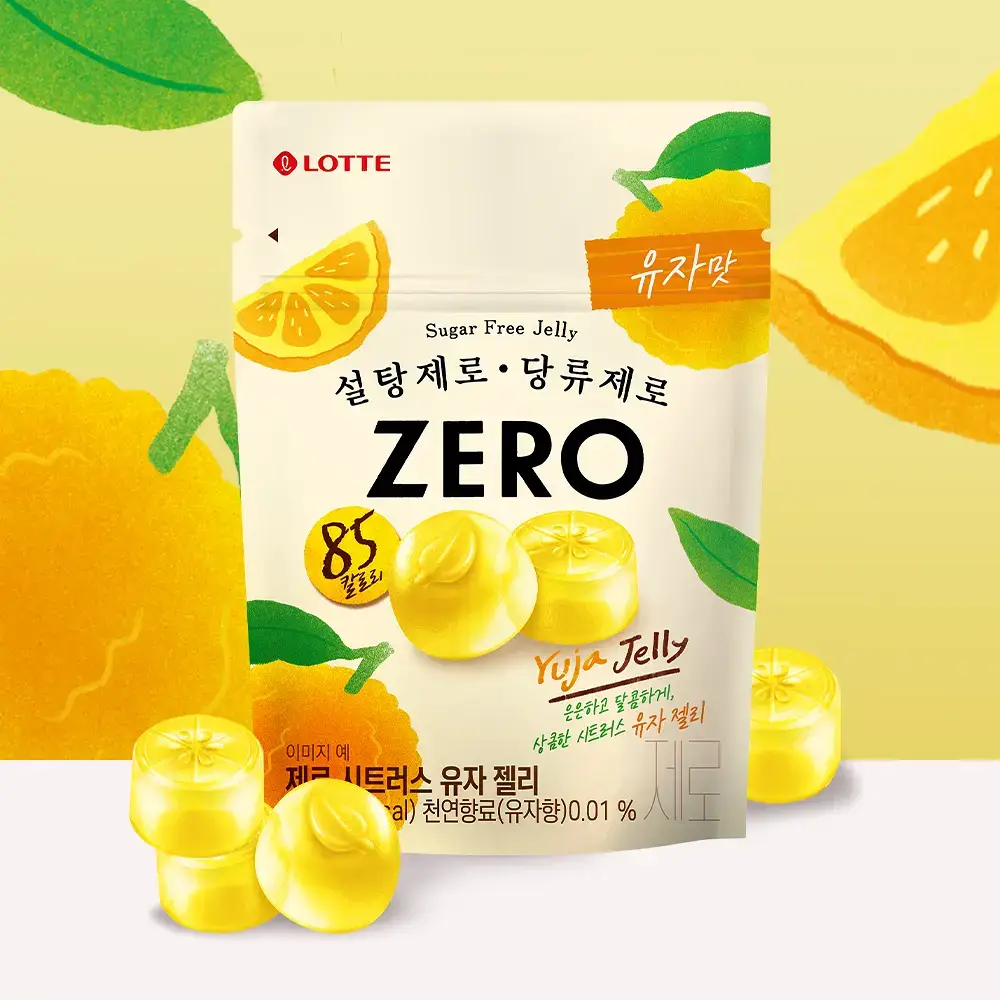 제로 시트러스 유자젤리 40g