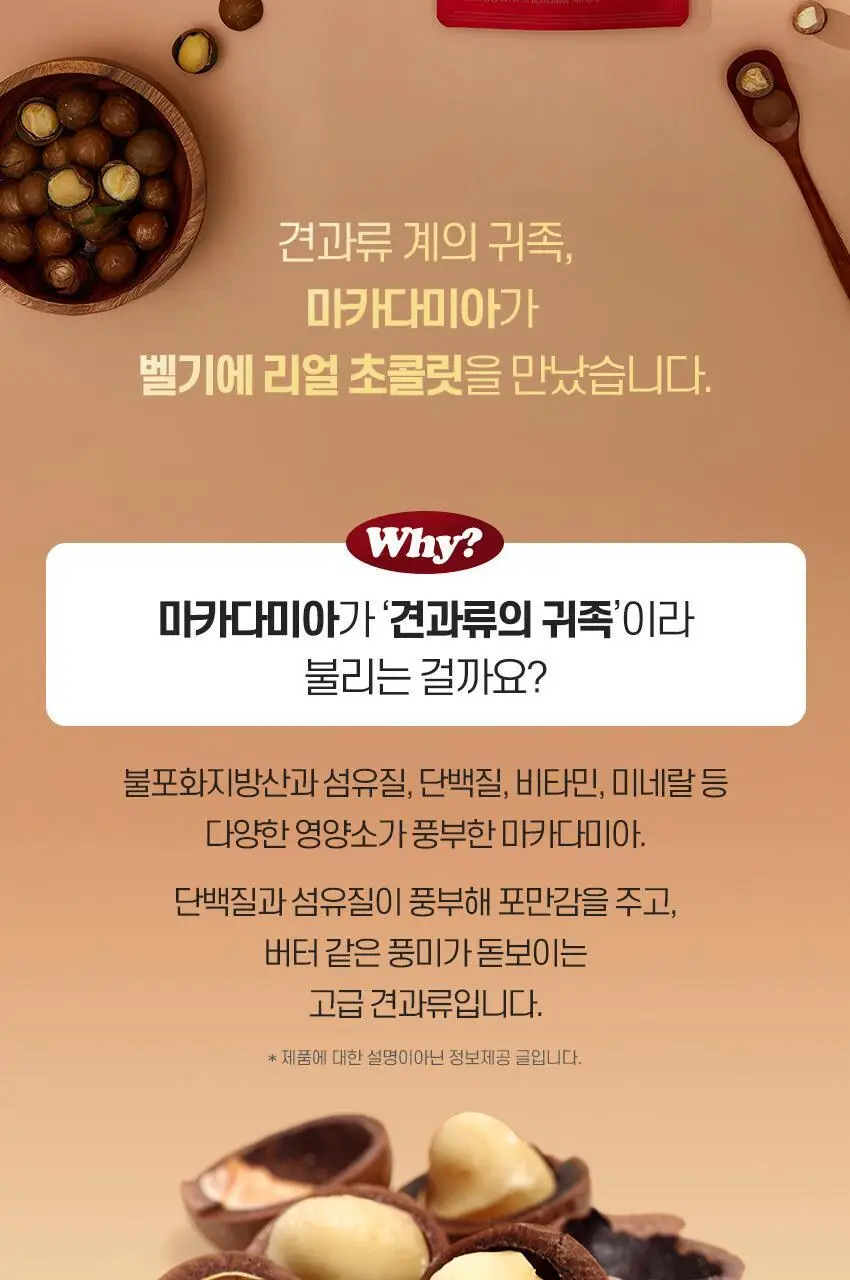 초코헬스 벨기에 저당 마카다미아 초코볼 100g 상세페이지 2