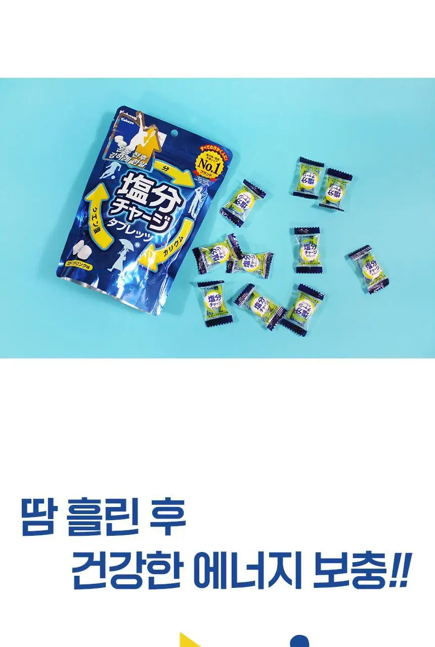 카바야 염분차지캔디 스포츠드링크맛 81g 상세페이지 4
