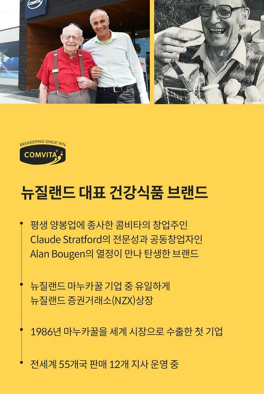 콤비타 UMF10+ 마누카꿀 로젠지-엘더베리&비타민C 캔디 (12입) 상세페이지 10
