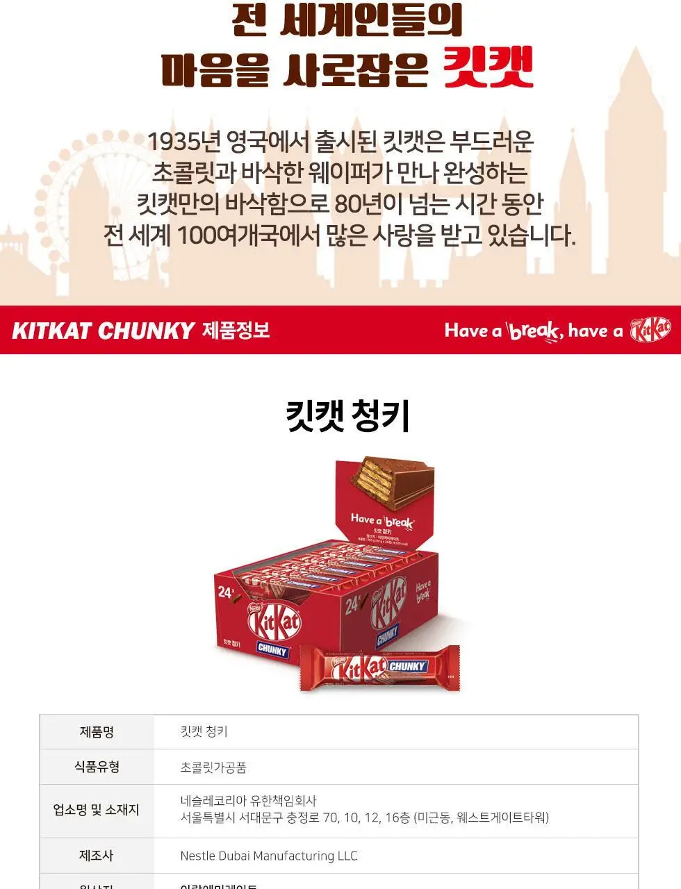 킷캣 청키 38g 2종 택1 상세페이지 7