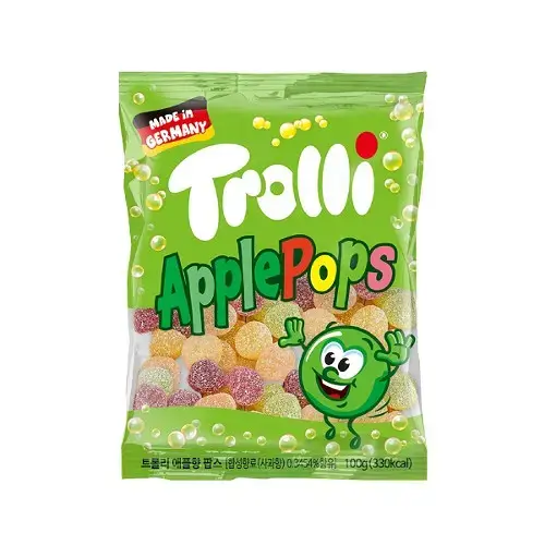 트롤리 애플향팝스100g