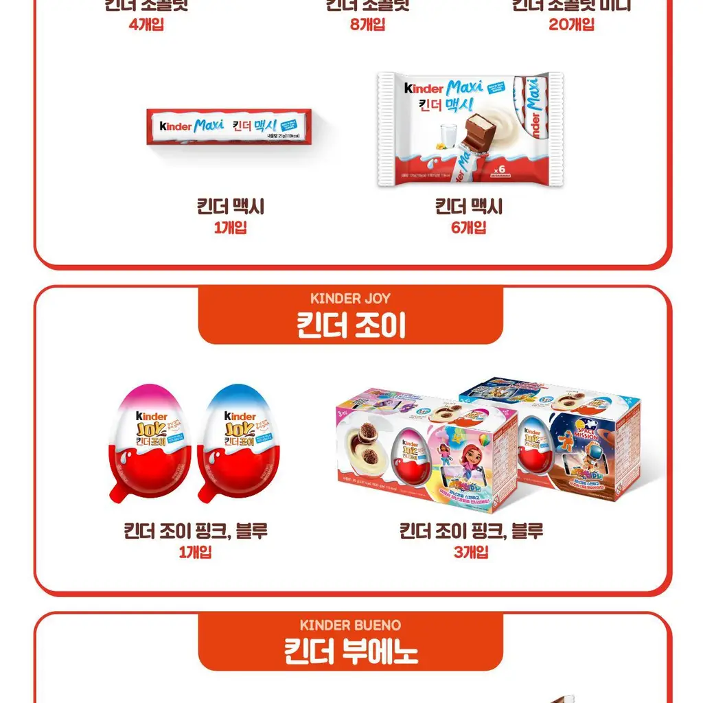 페레로 킨더 해피히포 T-5 4박스 (총 20개입) 상세페이지 11