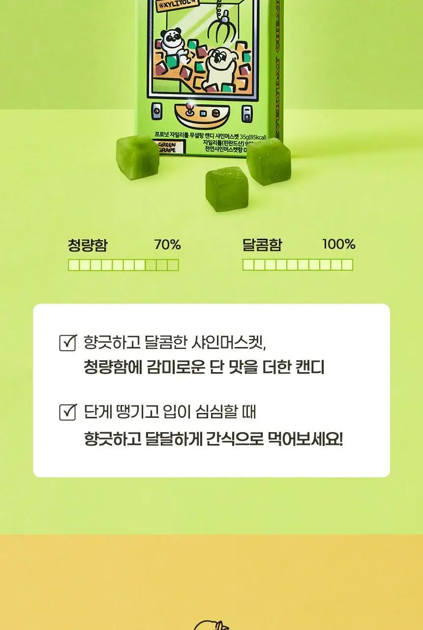 프로넛 무설탕 자일리톨 캔디 30g 샤인머스켓향 상세페이지 36