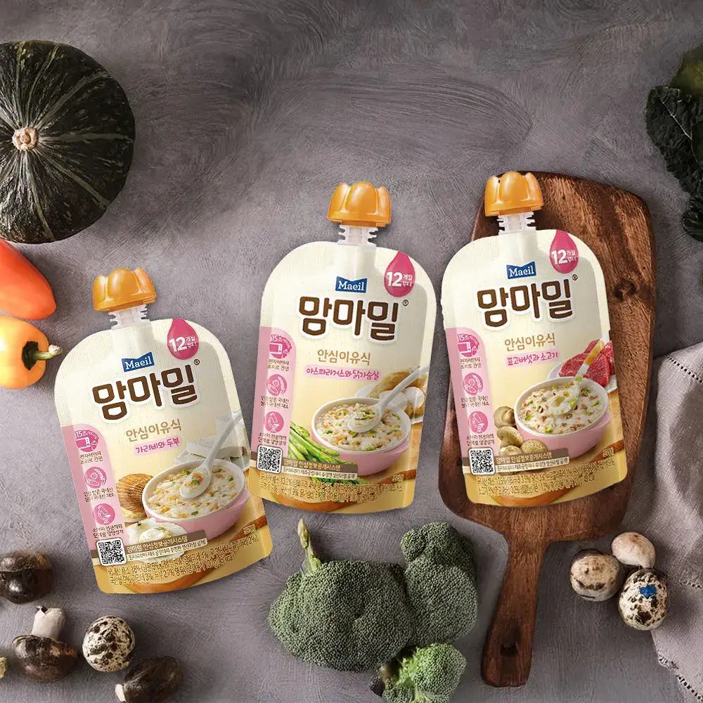 맘마밀 안심이유식 12개월 100g 10팩 3종 중 택1