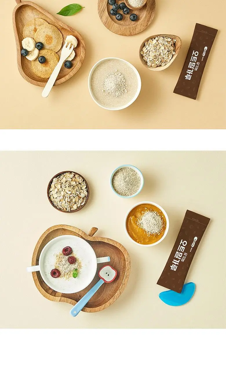 베베쿡 유기농 오트밀가루 3박스 (20g x 21포) 상세페이지 6