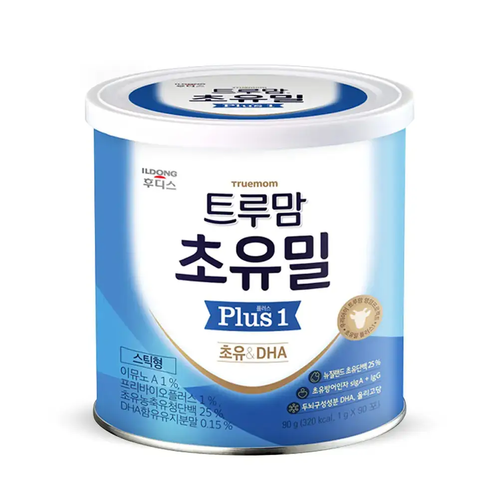 후디스 초유밀 플러스 90g 1캔(1단계/2단계)