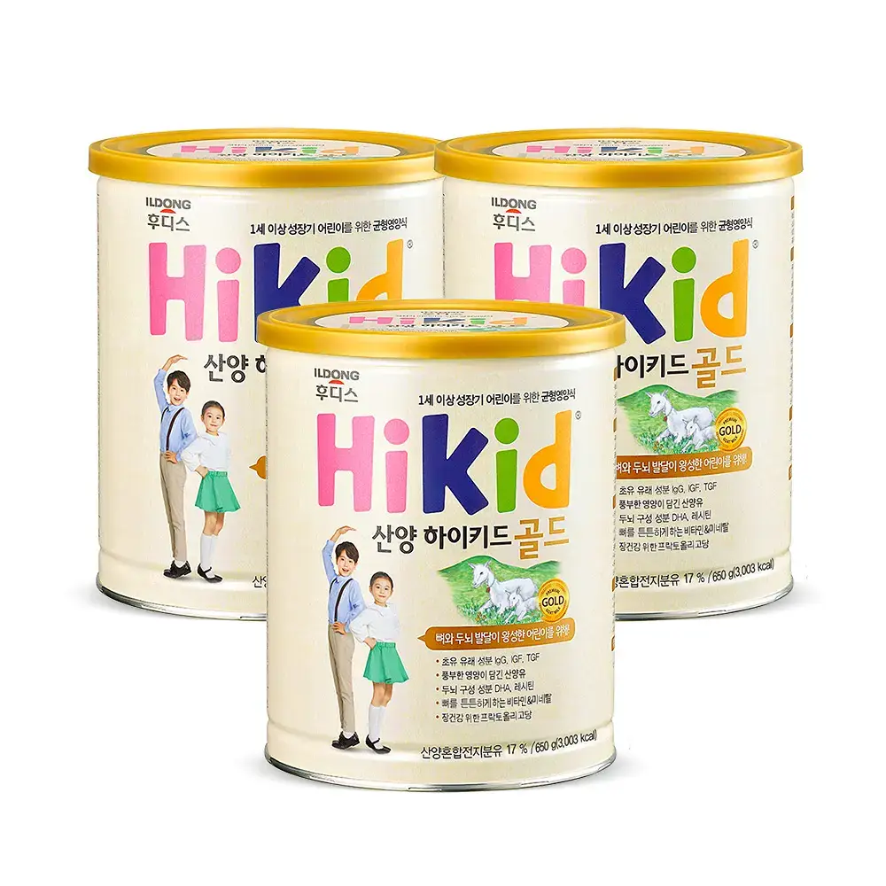 후디스 NEW 산양하이키드 골드 650g 3캔