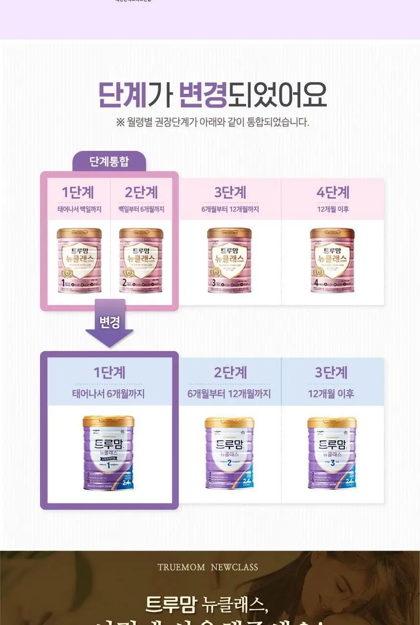 후디스 new트루맘 뉴클래스 800g 1캔(1~3단계) 상세페이지 5
