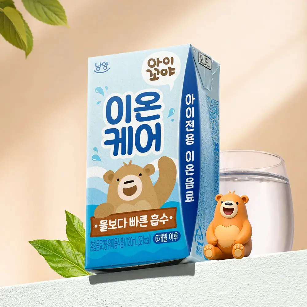 남양 아이꼬야 베이비음료 이온케어 120ml 24개입