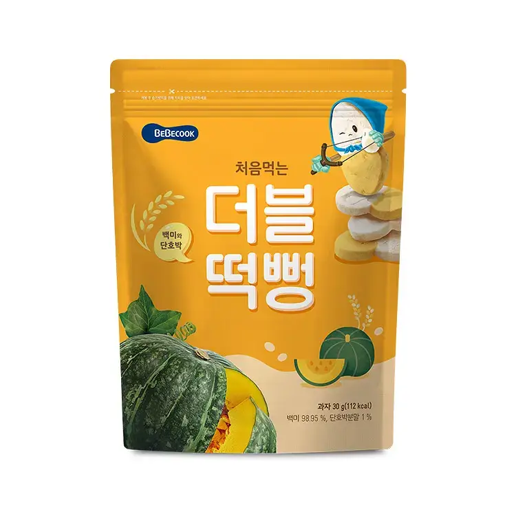 베베쿡 처음먹는 더블떡뻥 1개(30g) 3종 택1