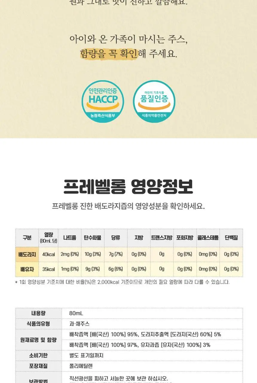 프레벨롱 진한 배도라지즙 2박스/유자주스 2박스 상세페이지 8