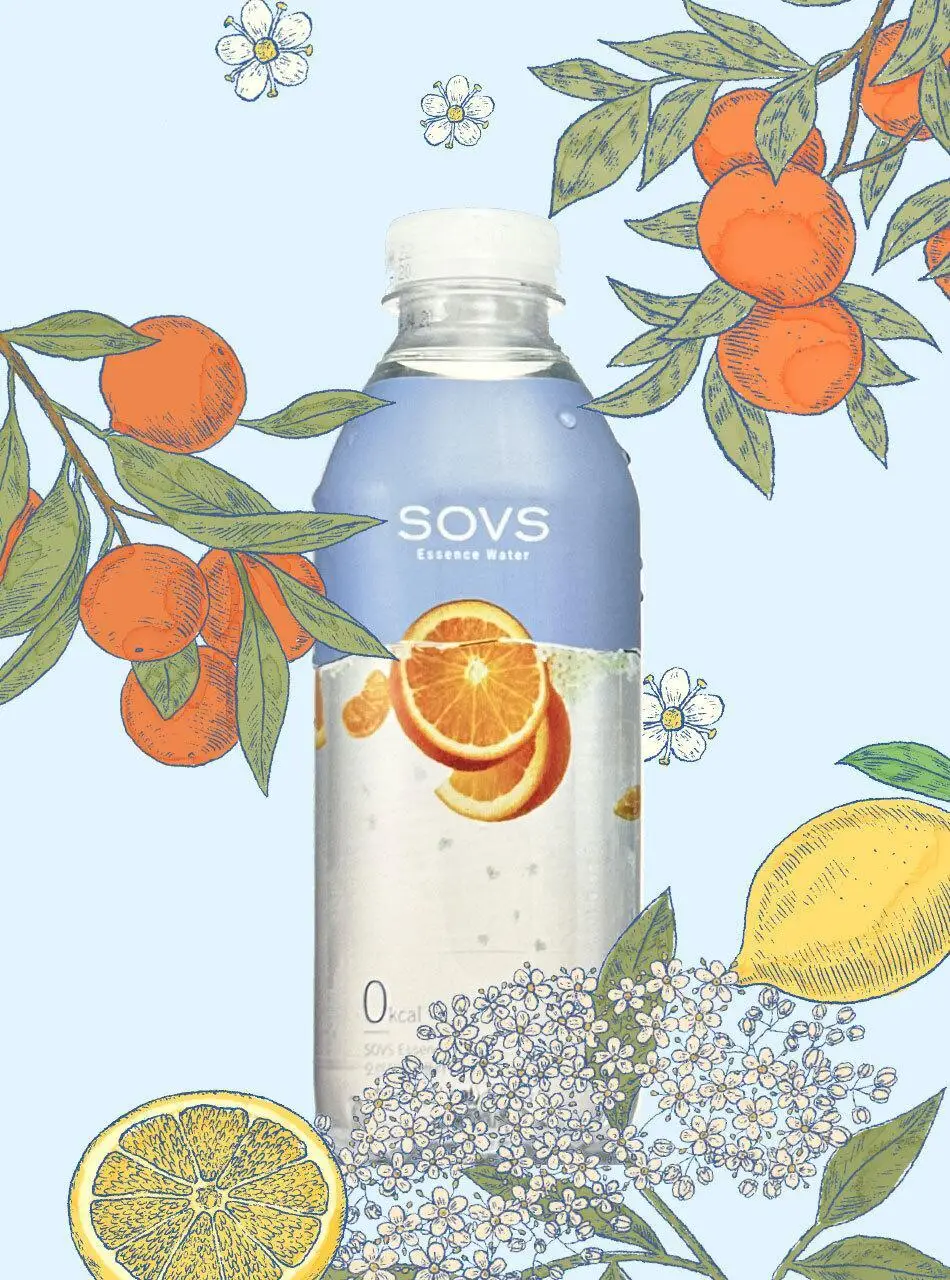 소브스 에센스 워터 750ml 오렌지 엘더플라워 상세페이지 21