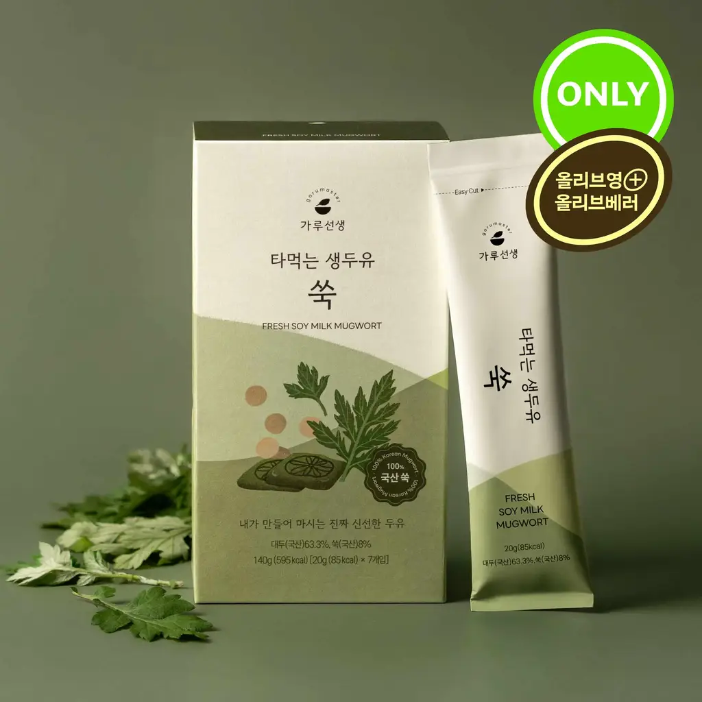 가루선생 타먹는 생두유 20g 7개입 쑥