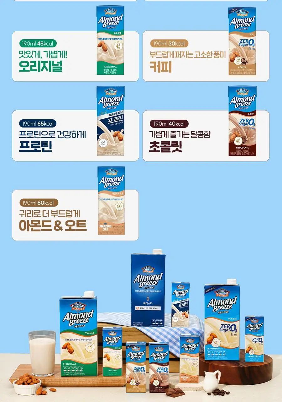 아몬드브리즈 190ml 48팩 5종 택1 상세페이지 41
