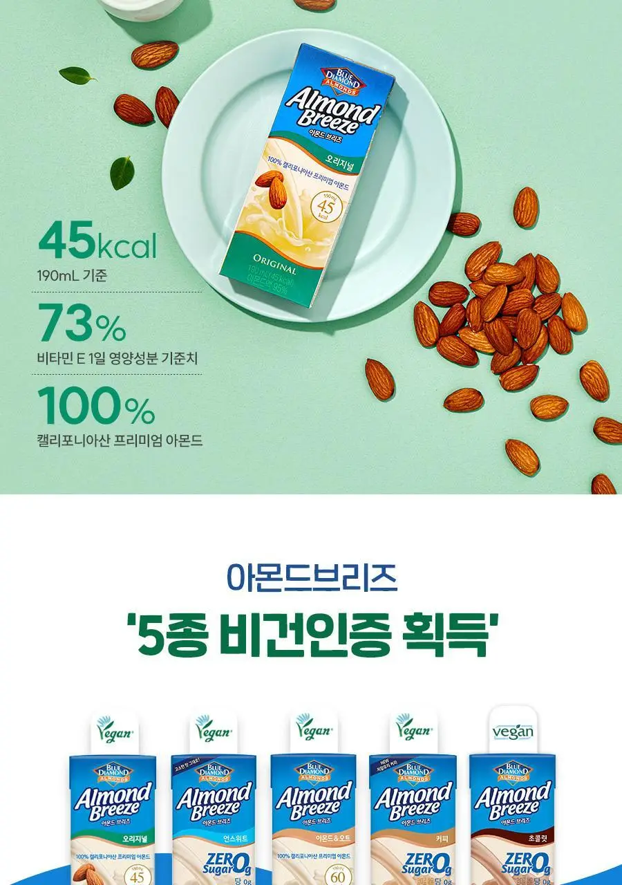 아몬드브리즈 950ml 3종 골라담기 택1(오리지널/언스위트/바리스타) 상세페이지 14
