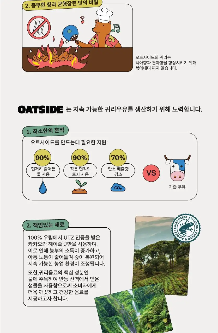 오트사이드 귀리음료 12입 3종 택 1 (오리지널/초코) 상세페이지 4