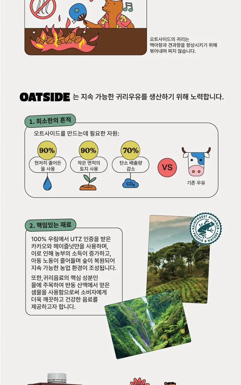 오트사이드 귀리음료 1L 2+1 (바리스타2 + 초콜릿맛1) 상세페이지 11