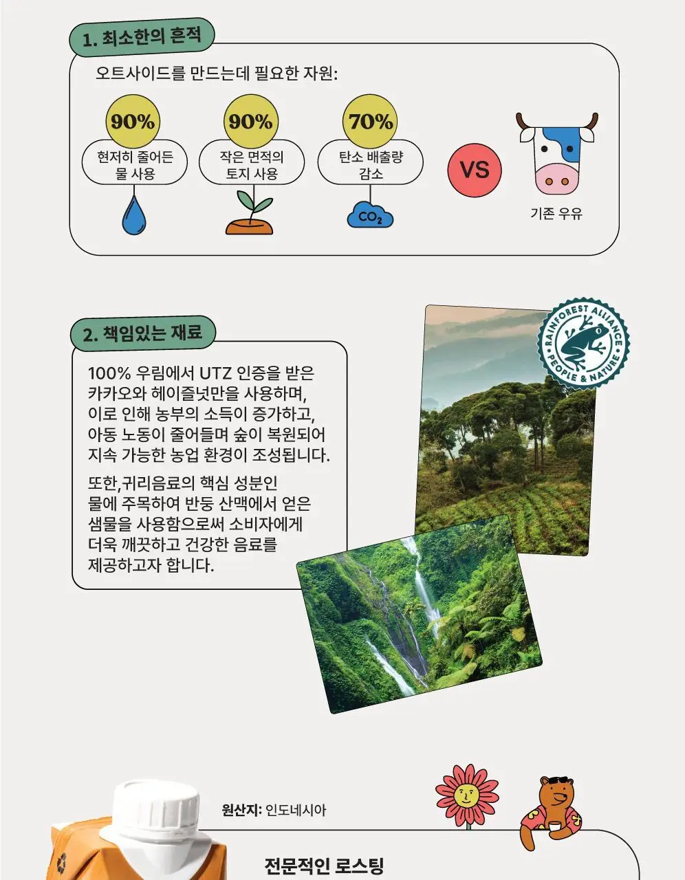 오트사이드 귀리음료 200ml 3종 택 1 (오리지널/초콜릿/커피) 상세페이지 19