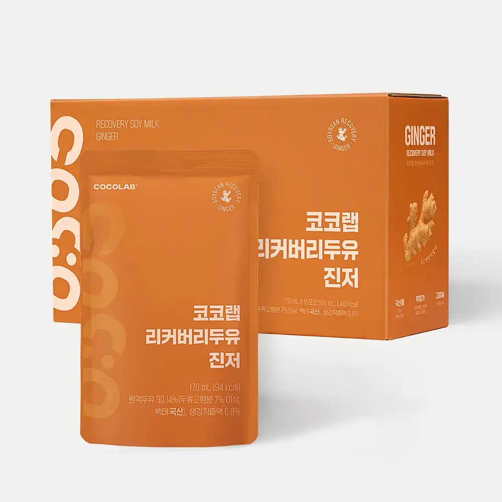 코코랩 리커버리 두유 진저 15개입