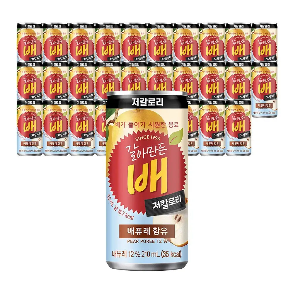 갈아만든 배 저칼로리 210ml 30입