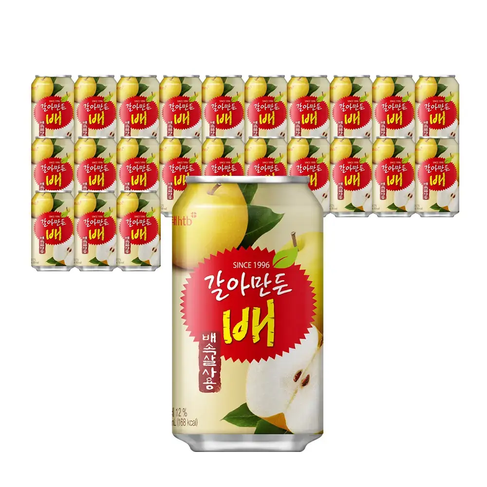 갈아만든 배 340ml 24입