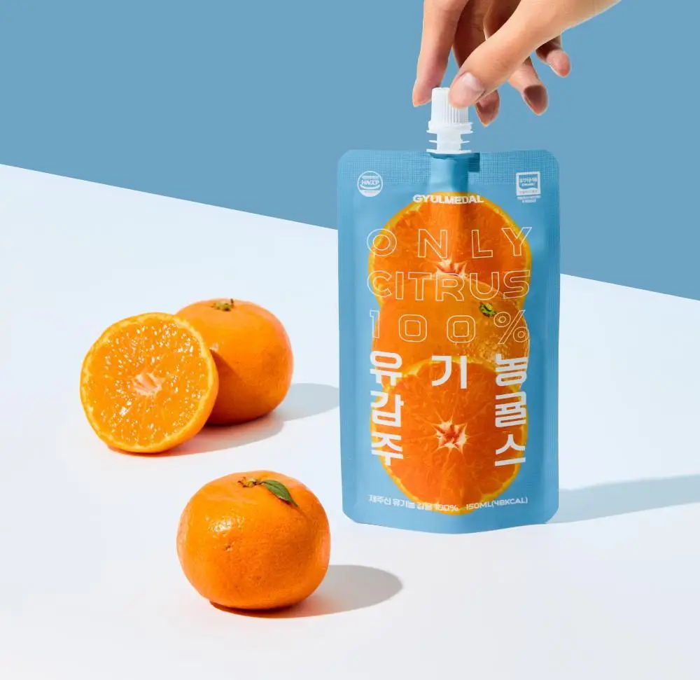 귤메달 유기농 감귤 주스 150ml 상세페이지 2