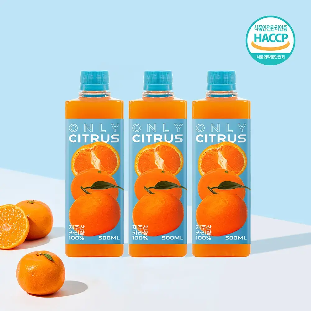 귤메달 카라향주스 500ml 3ea