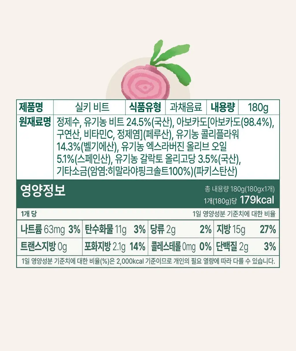 데일리 스무디 12팩 4종 택1(펌킨/비트/배리/올리토) 상세페이지 62