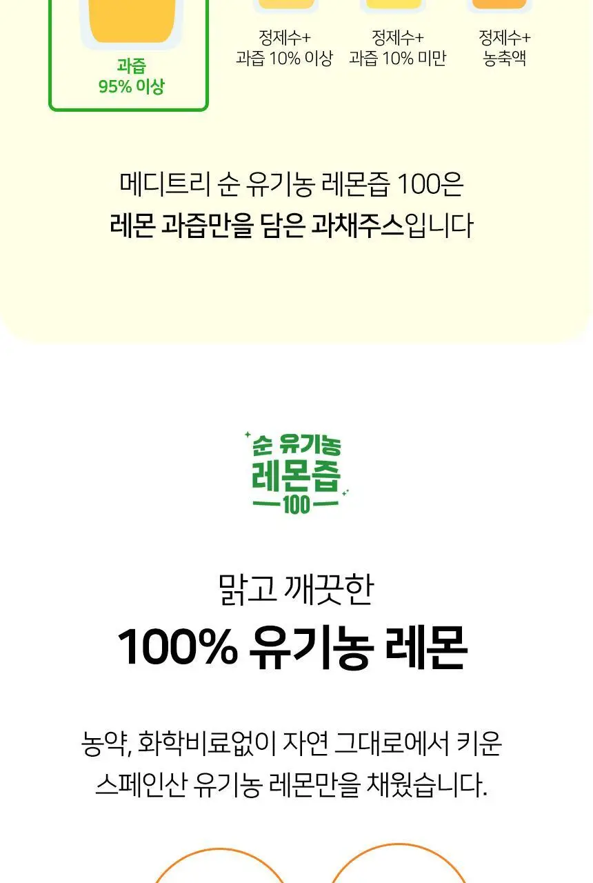 메디트리 순 유기농 레몬즙 100 15포 (2중 1택) (레몬즙/레몬생강즙) 상세페이지 16