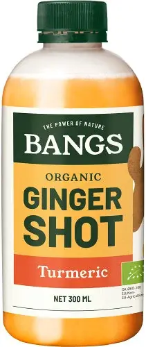 뱅스 유기농 진저샷 300ml 강황