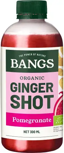 뱅스 유기농 진저샷 300ml 석류