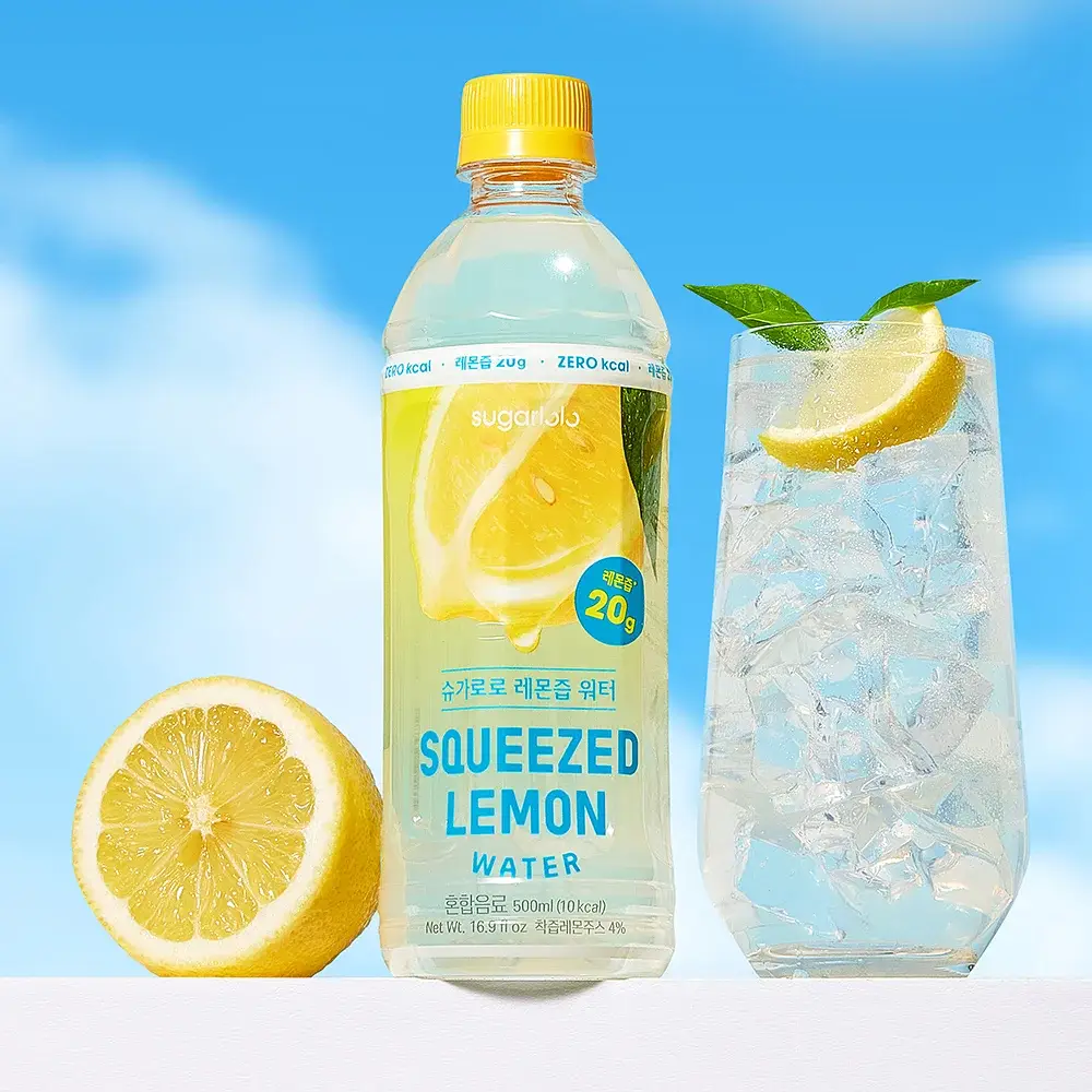 슈가로로 레몬즙 워터 500ml 24개입