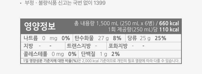 엘제이드 얼린 폰칸 감귤주스 250mL 6개입 상세페이지 19