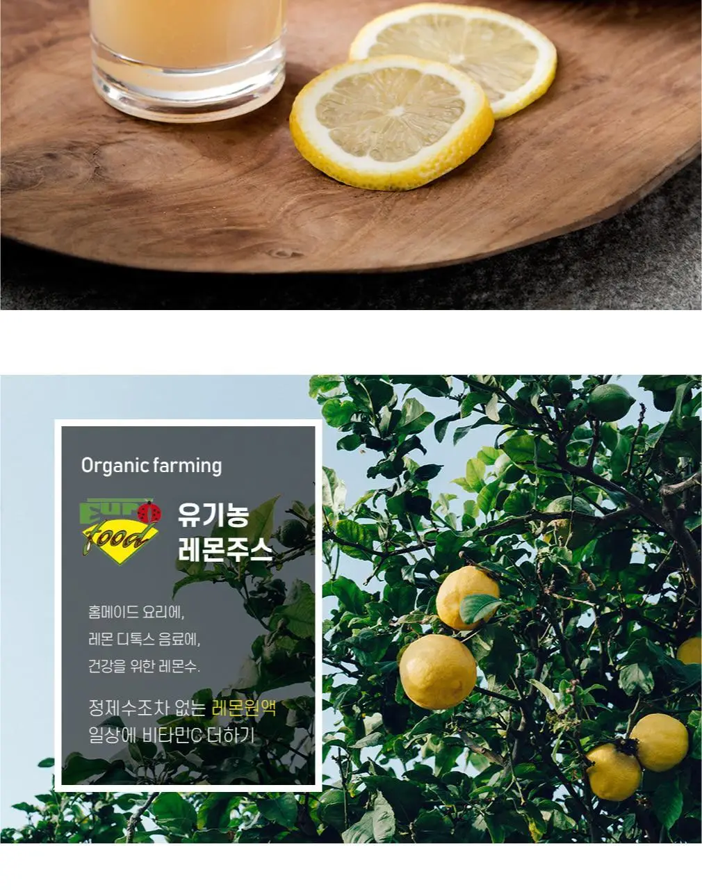 유로푸드 유기농 레몬주스 250ml 상세페이지 5