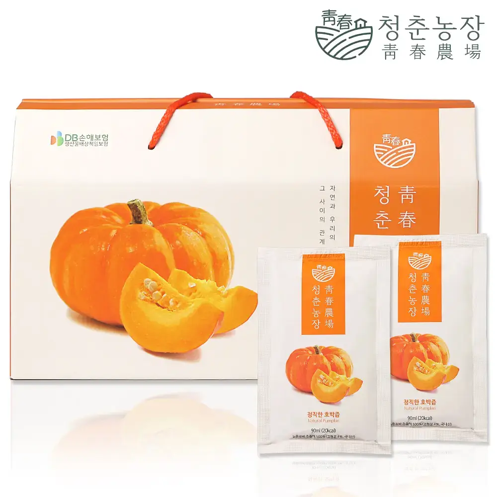 청춘농장 늙은 호박즙 90ml x 30ea