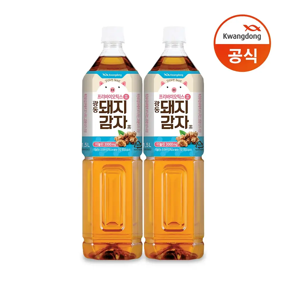 광동 돼지감자차 1.5L/500ml 6pet/12pet/24pet