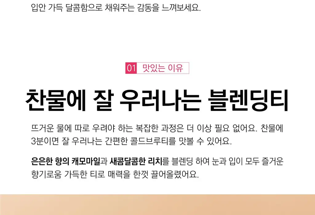 담터 콜드브루 20T 4종 중 택1 상세페이지 19
