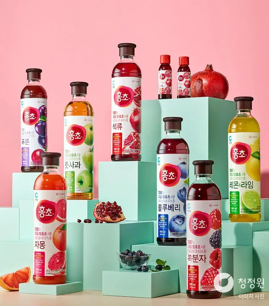 대상 청정원 홍초 900ml 6종 택1 상세페이지 8
