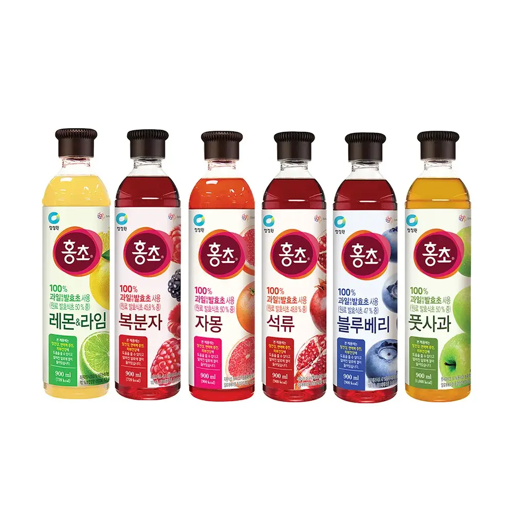 대상 청정원 홍초 900ml 6종 택1