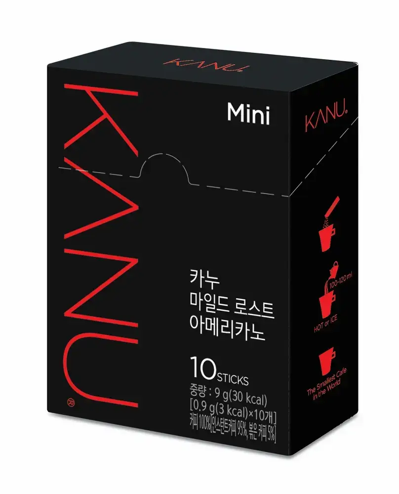 동서 맥심 카누 미니 마일드로스트 10입