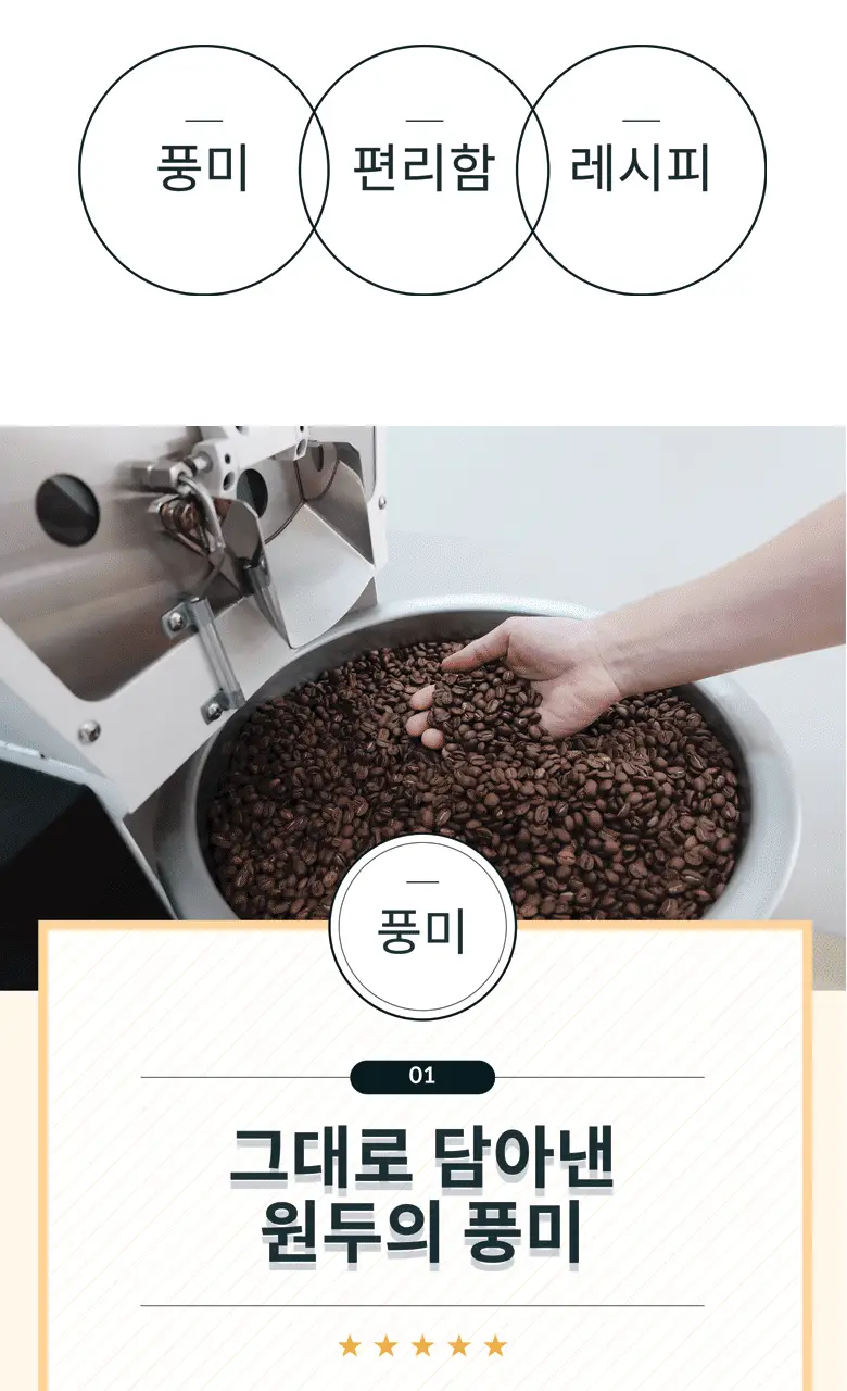랩씨앤씨 아가피아 커피 브루백 Brew Bag 6티백 상세페이지 8