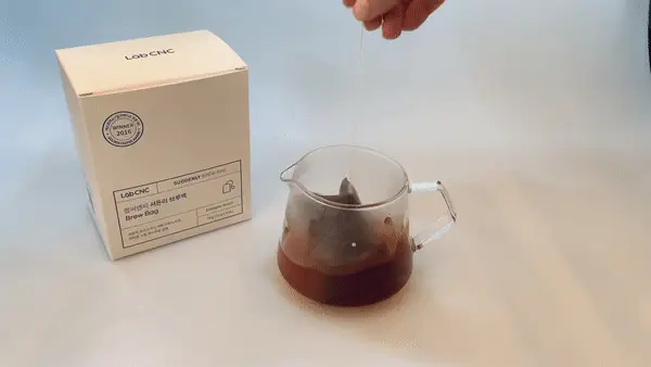랩씨앤씨 아가피아 커피 브루백 Brew Bag 6티백 상세페이지 11