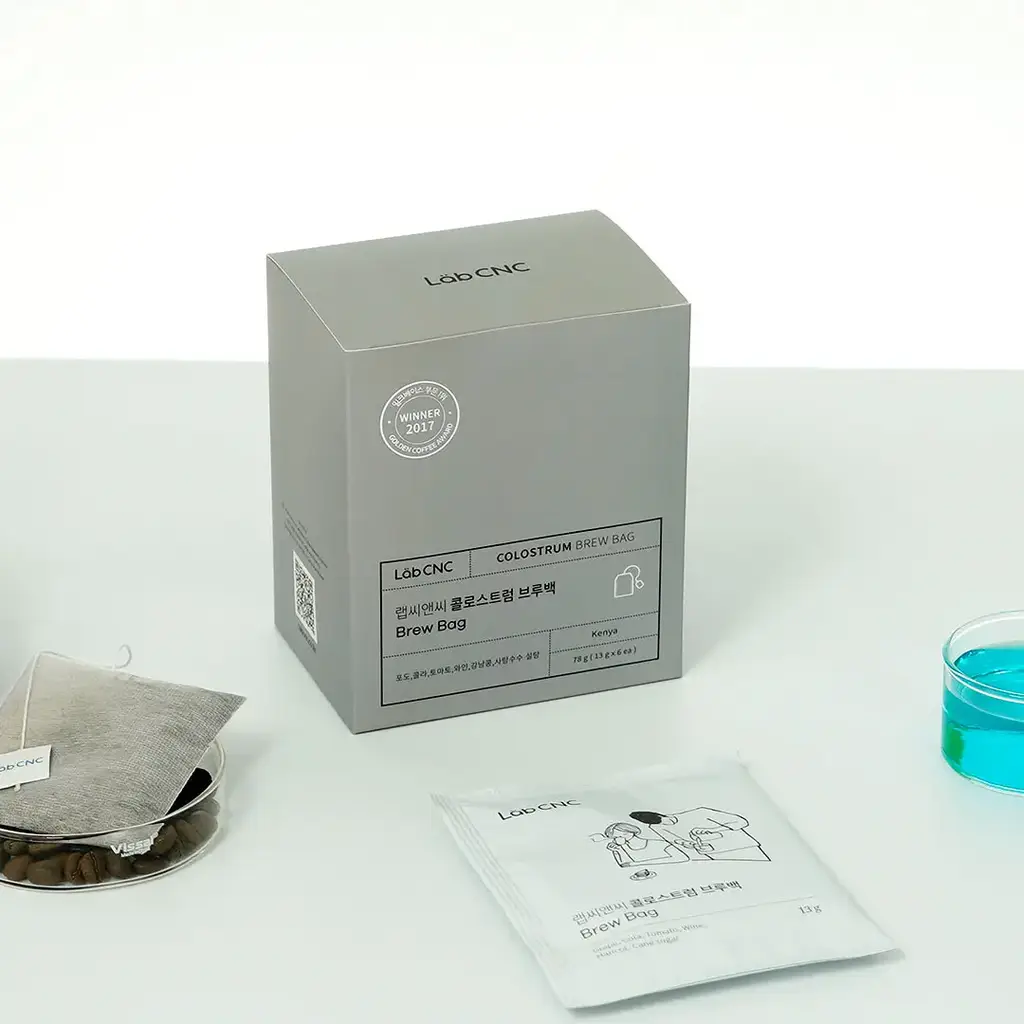랩씨앤씨 콜로스트럼 커피 브루백 Brew Bag 6티백