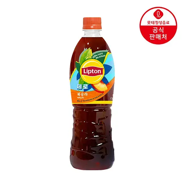 롯데칠성 립톤 제로 복숭아 아이스티 500ml 18페트