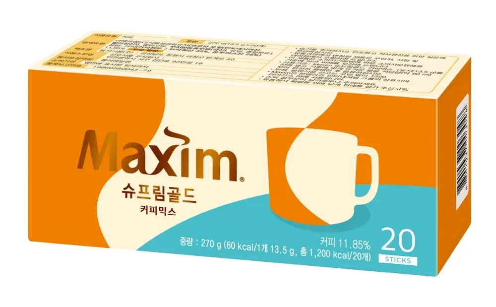 맥심 슈프림 골드믹스 270g (20T)
