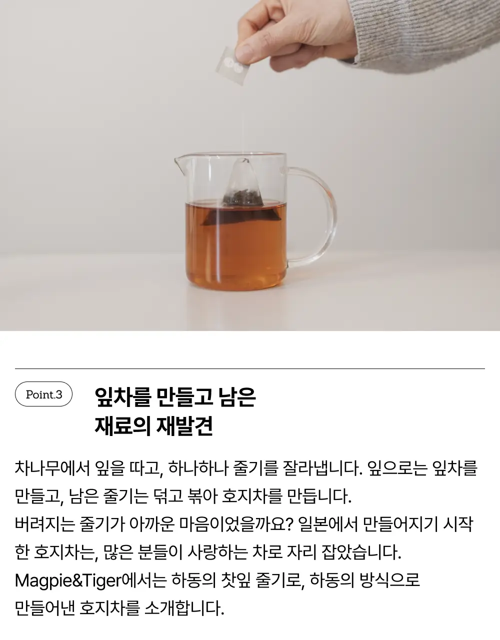 맥파이앤타이거 티백 2g 10개입 호지차 상세페이지 3
