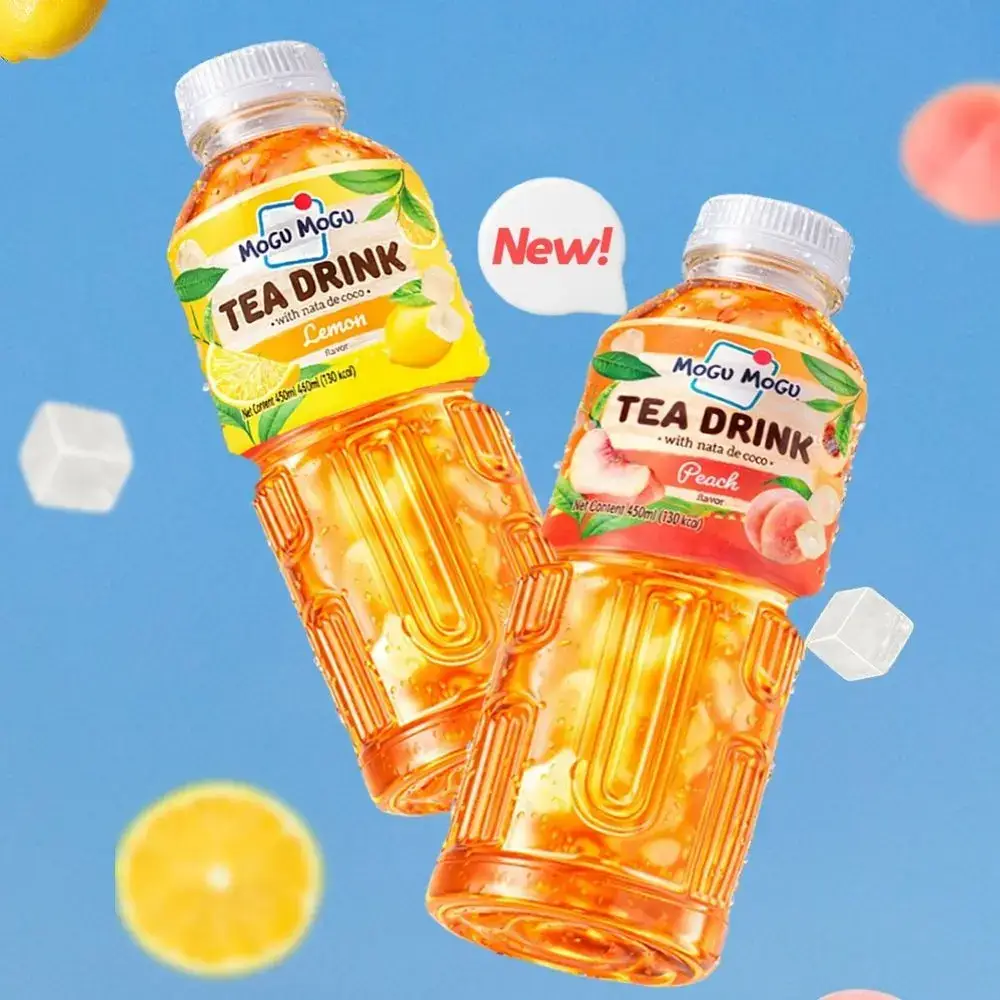 모구모구 티 드링크 레몬맛/피치맛 450ml*24ea 2종 택1