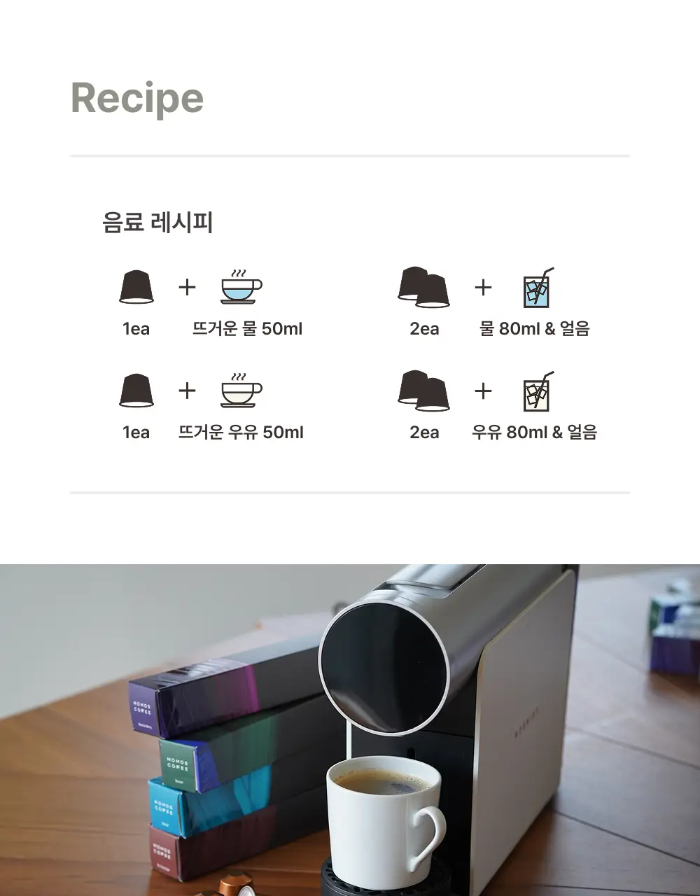 모모스커피 네스프레소 호환 캡슐 (10개입) 4종 중 택 1 상세페이지 13