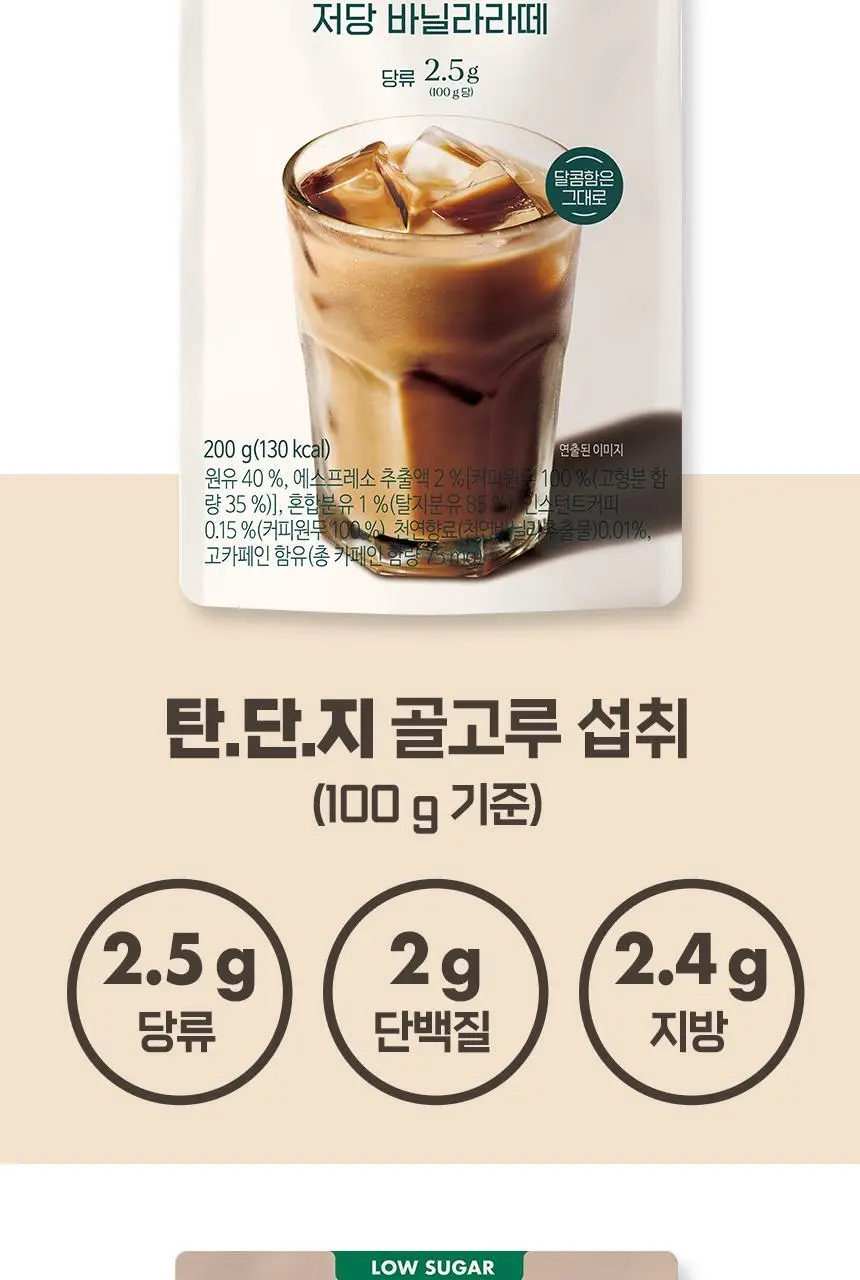 비비드스위트 저당 라떼 2종 택1 상세페이지 15